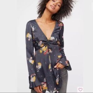 Free People Run Around With Me Printed Tunic